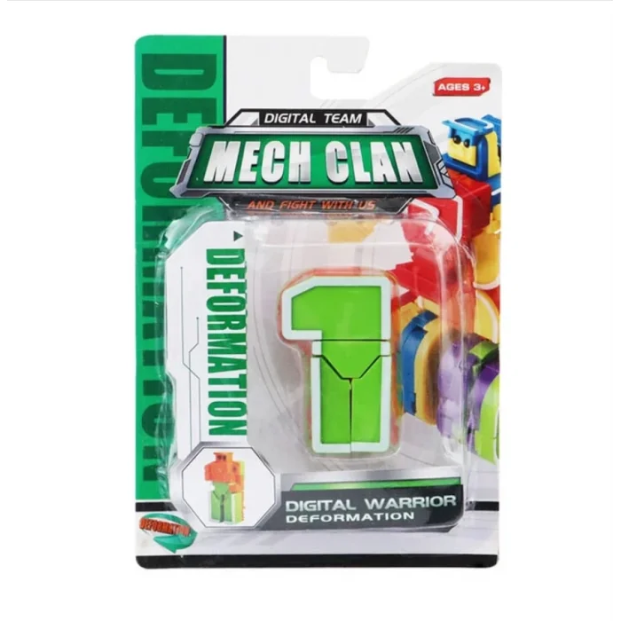  Robota Dönüşen Rakam- Bir