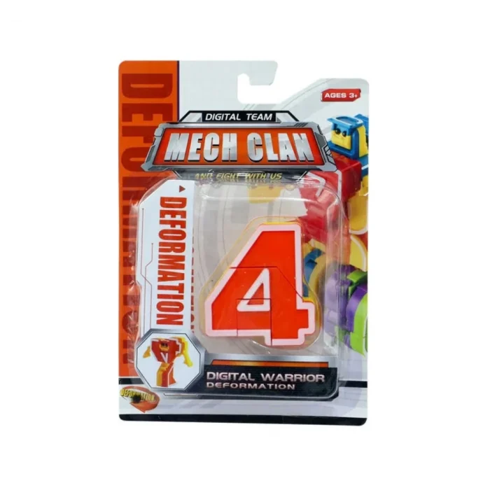  Robota Dönüşen Rakam- Dört