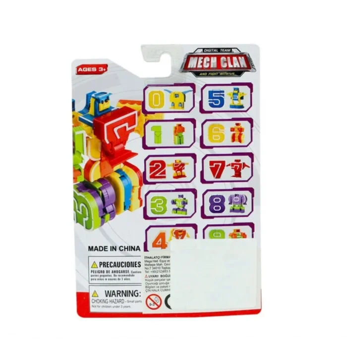  Robota Dönüşen Rakam- Dört