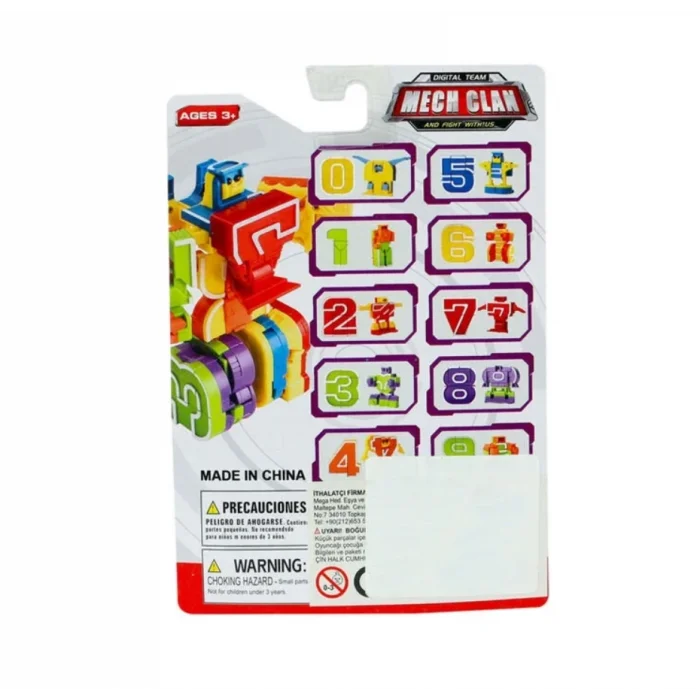  Robota Dönüşen Rakam- Üç