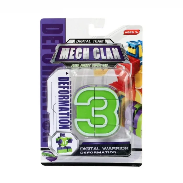  Robota Dönüşen Rakam- Üç