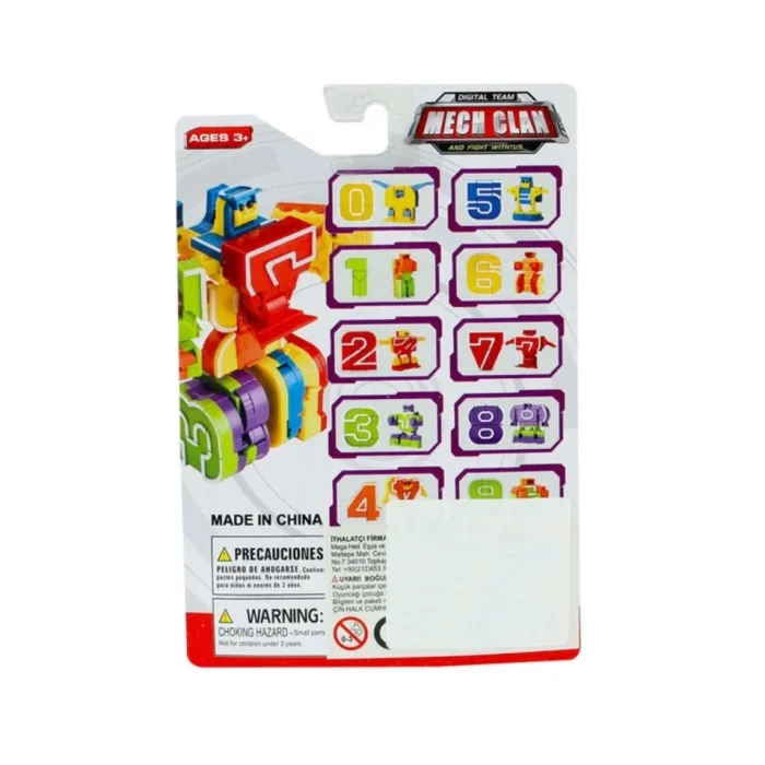  Robota Dönüşen Rakam- Yedi