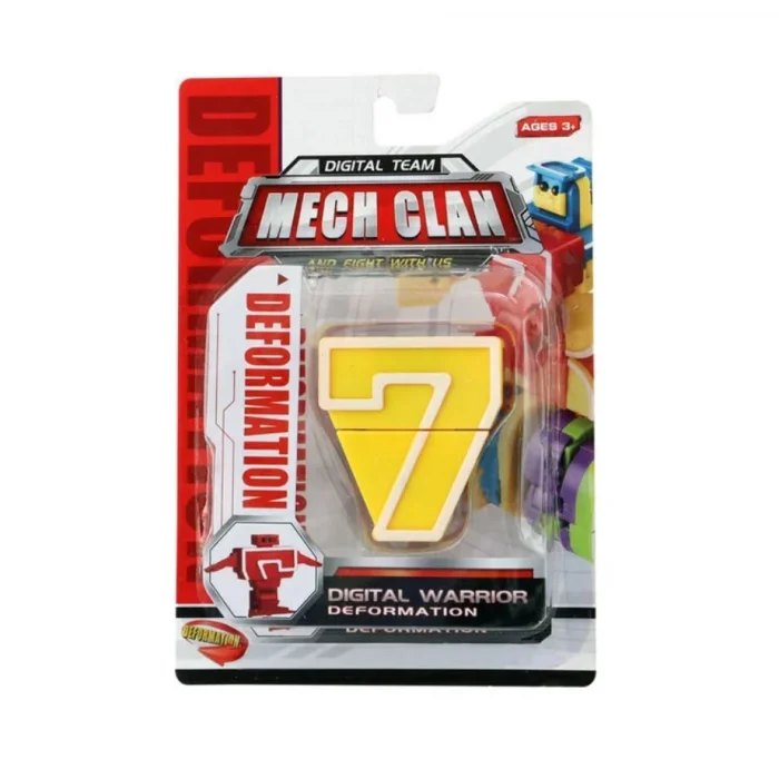  Robota Dönüşen Rakam- Yedi