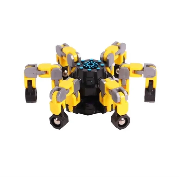  Robota Dönüşen Sarı Stres Çarkı