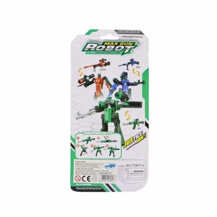  Robota Dönüşen Yeşil Silah