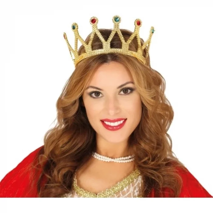  Rönesans Kraliçe Tacı Altın Renk