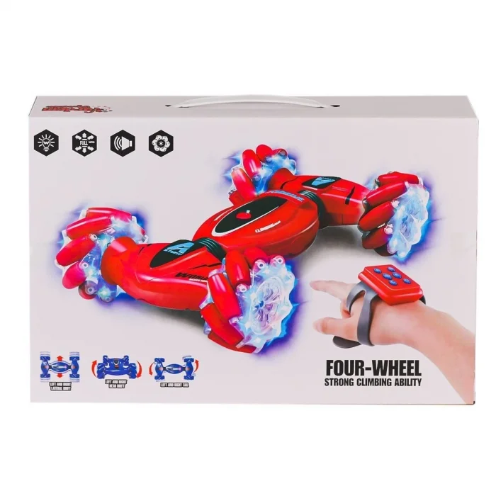  RQ2093 Bilekten Kontrollü Işıklı ve Müzikli 4 Teker Tırmanış Aracı -Vardem Oyuncak