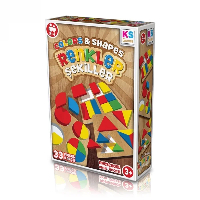 BUĞZ RS240 KS, Renkler - Şekiller - Colors . Shapes / +3 yaş