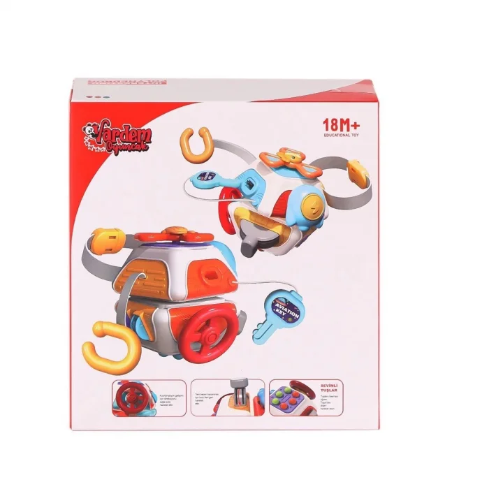  RT1605 Eğitici Çok Yüzlü Aktivite Oyuncağı -Vardem Oyuncak