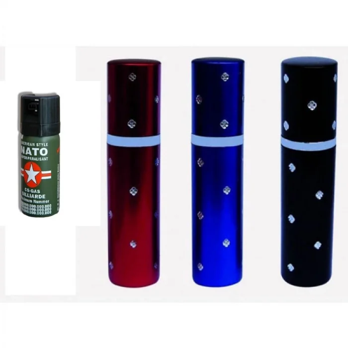  Ruj Şeklinde Elektro Şok Cihazı + Biber Gaz Hediyeli