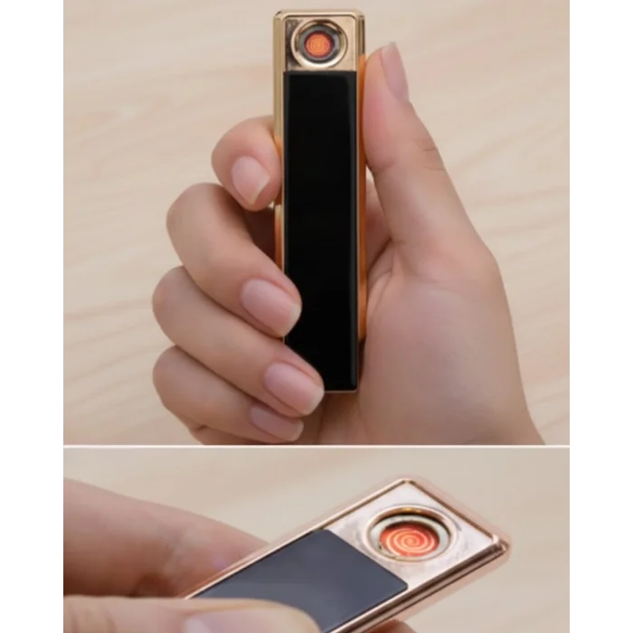 BUĞZ Rüzgar Geçirmez Elektronik Çakmak – Modern Tasarım, Metal Gövde