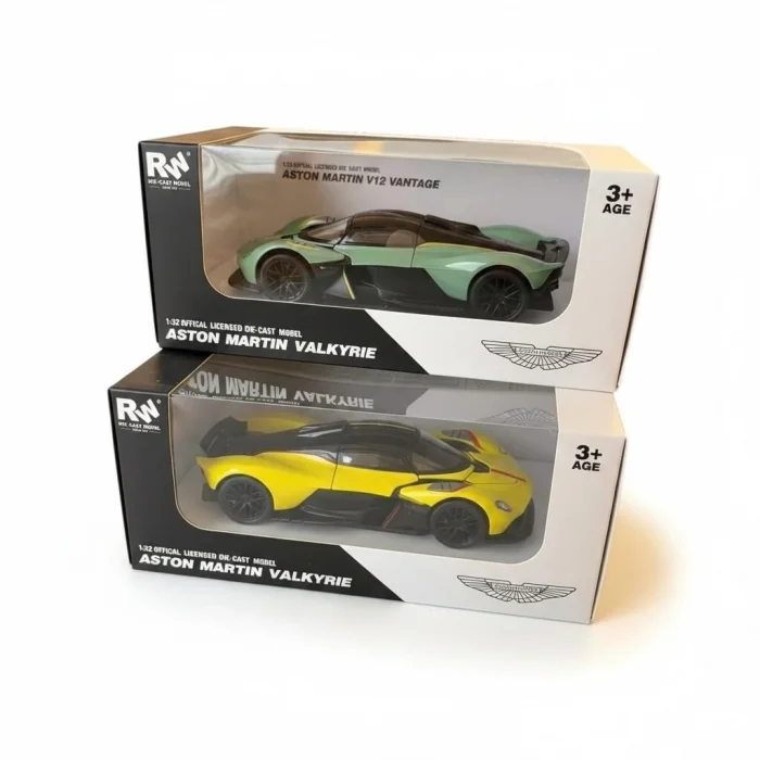 BUĞZ RW8132 1:32 ASTON MARTON VALKYRIE ÇEK BIRAK METAL MODEL ARABA