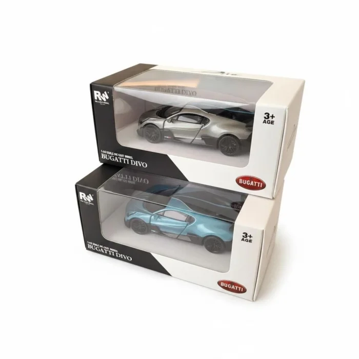 BUĞZ RW8343 1:43 BUGATTİ DİVO ÇEK BIRAK ARABA LİSANSLI METAL MODEL ARABA