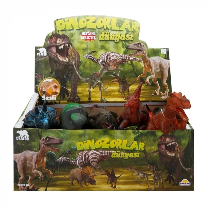BUĞZ S00000724 DİNOZORLAR DÜNYASI FOAM SESLİ -SUN