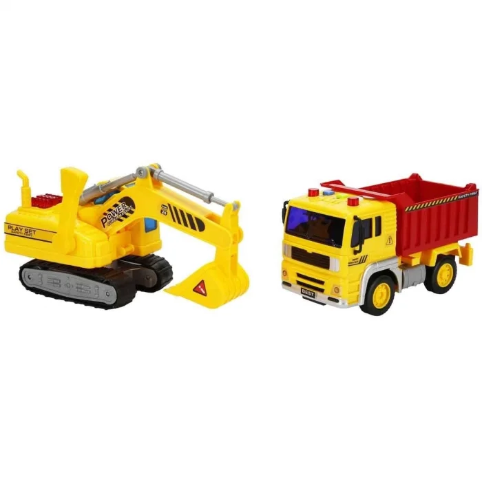 BUĞZ S00001999 1/20 İNŞAAT ARAÇLARI 2Lİ SES/IŞIK -SUN