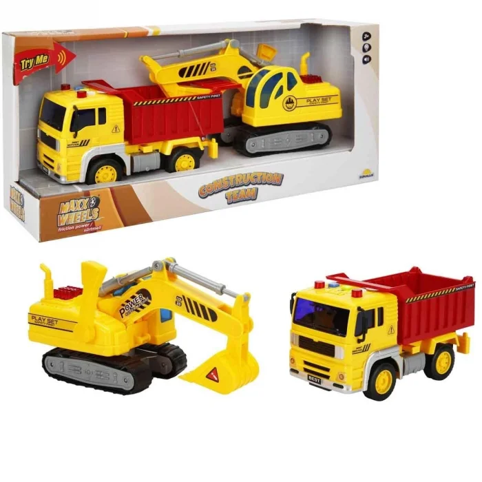 BUĞZ S00001999 1/20 İNŞAAT ARAÇLARI 2Lİ SES/IŞIK -SUN