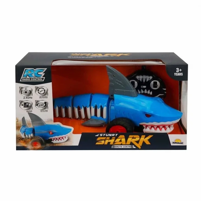  S00003399 Stunrt 360 Derece Dönen Uzaktan Kumandalı Köpek Balığı