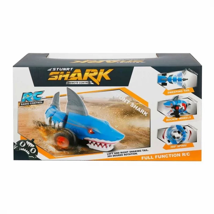  S00003399 Stunrt 360 Derece Dönen Uzaktan Kumandalı Köpek Balığı