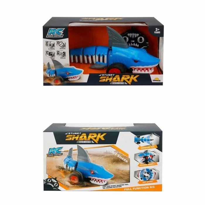  S00003399 Stunrt 360 Derece Dönen Uzaktan Kumandalı Köpek Balığı