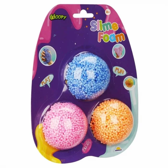 BUĞZ S00003740 SLİME KÖPÜK 3 LÜ 2,5GR KRTL -SUN