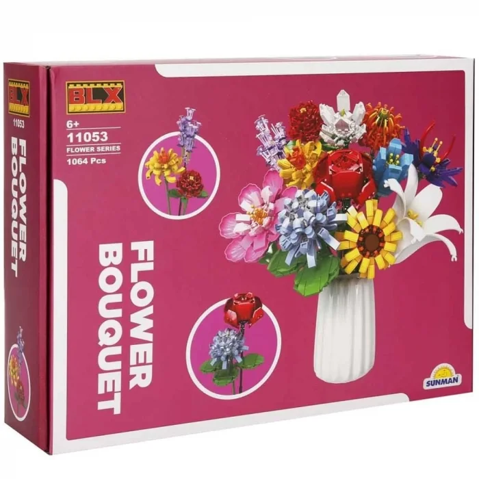  S00004699 FLOWER SET RENKLİ VE ÇEŞİTLİ ÇİÇEK BUKET