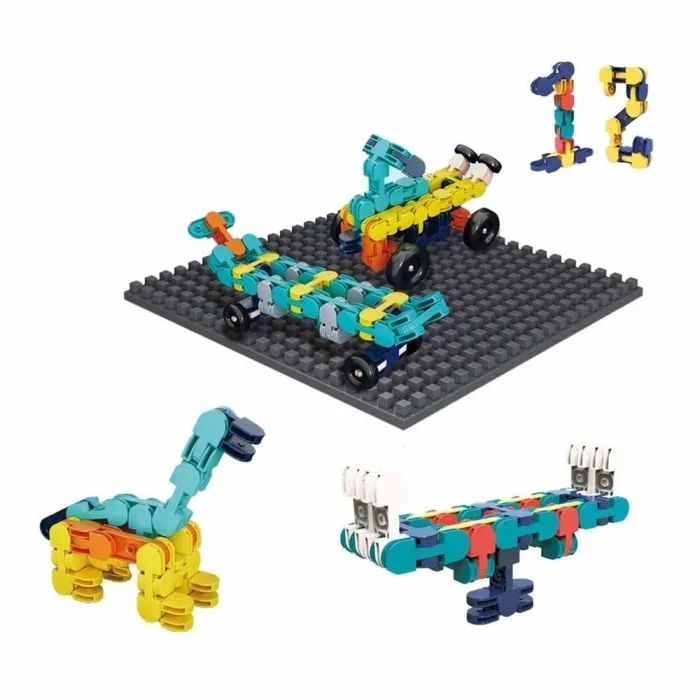 BUĞZ S00004843 BLOK BUİLDİNG ŞEKİLLİ YAPIM BLOKLARI 107