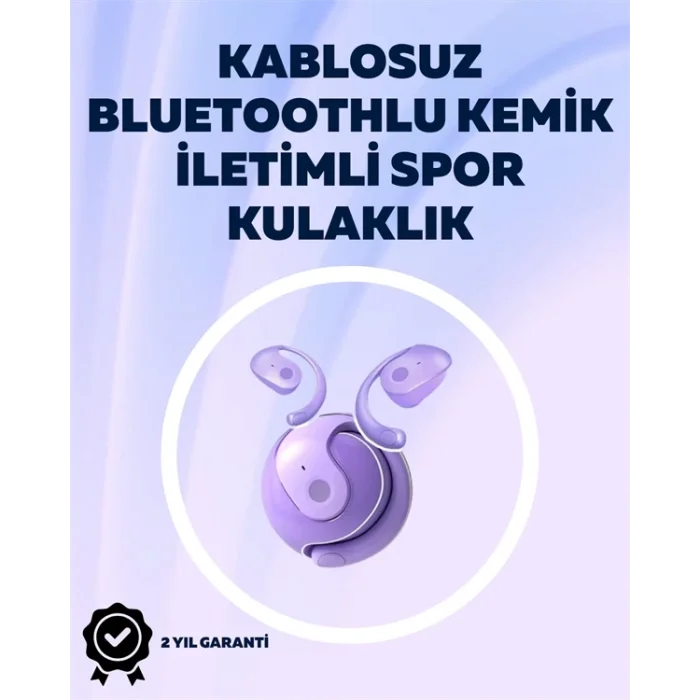  S05 Bluetoothlu Kulak İçi Spor Kulaklık – Kemik İletimi, Otomatik Bağlantı, Derin Bas Performansı
