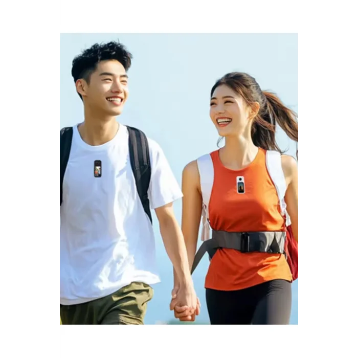 BUĞZ S70 Mıknatıslı Yaka Kamerası Hd Kalite, 30 Fps, Kolay Bağlantı, Boyun Askısı 2.7k Siyah