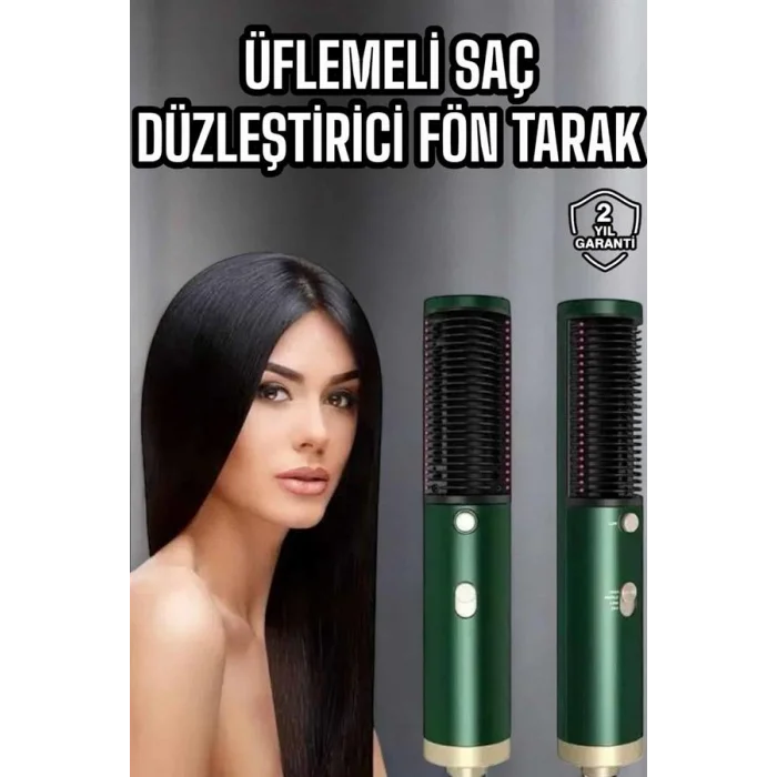 BUĞZ Saç Düzleştirici Fön Makinesi İyon Özellikli Elektriklenme Karşıtı - Lisinya