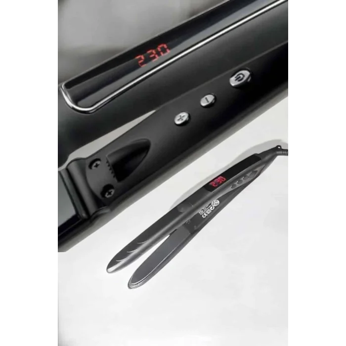 BUĞZ Saç Düzleştirici Led Ekranlı Isı Ayarlı Seramik Kaplama Profesyonel - BUĞZ