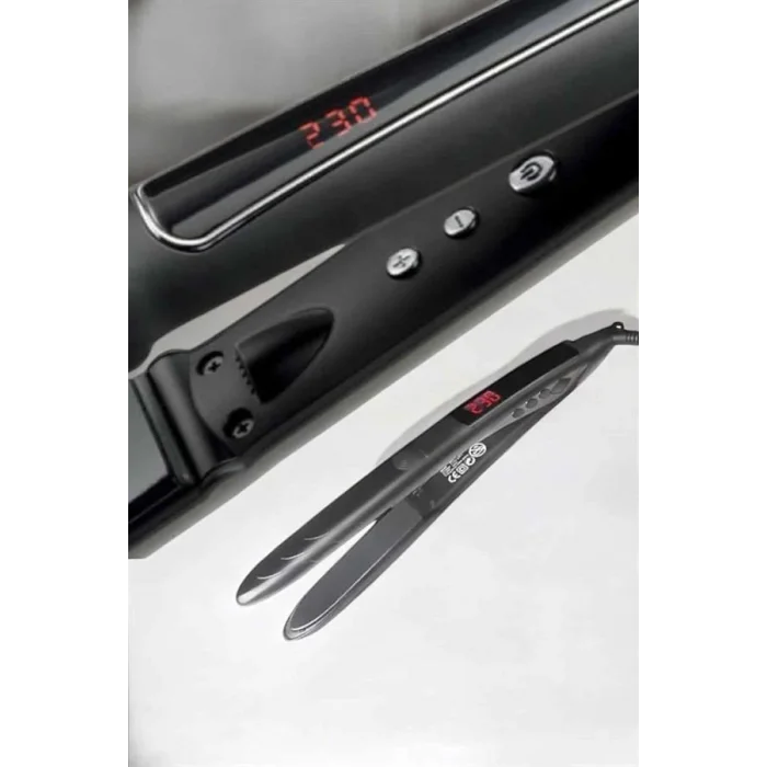 BUĞZ Saç Düzleştirici Led Ekranlı Isı Ayarlı Seramik Kaplama Profesyonel - Lisinya