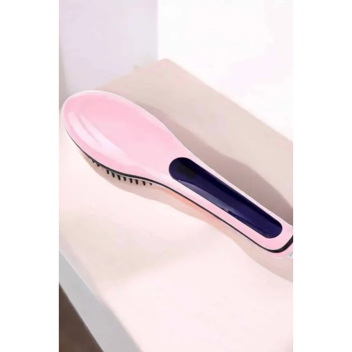 BUĞZ Saç Düzleştirici Tarak Isı Ayarlı Yıpranma Önleyici Düzleştirici Fön Tarak - BUĞZ