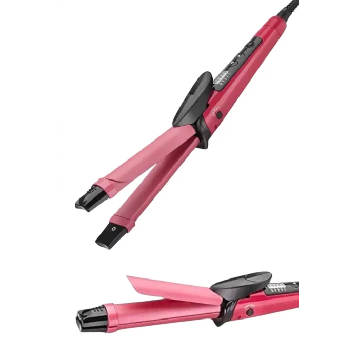  Saç Düzleştirici Ve Maşa İkili Saç Şekillendirici Tüm Saç Tiplerine Uygun