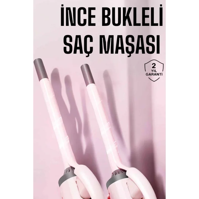 BUĞZ Saç Maşası 10MM İnce Bukle Taşınabilir Saç Kıvırma Çubuğu