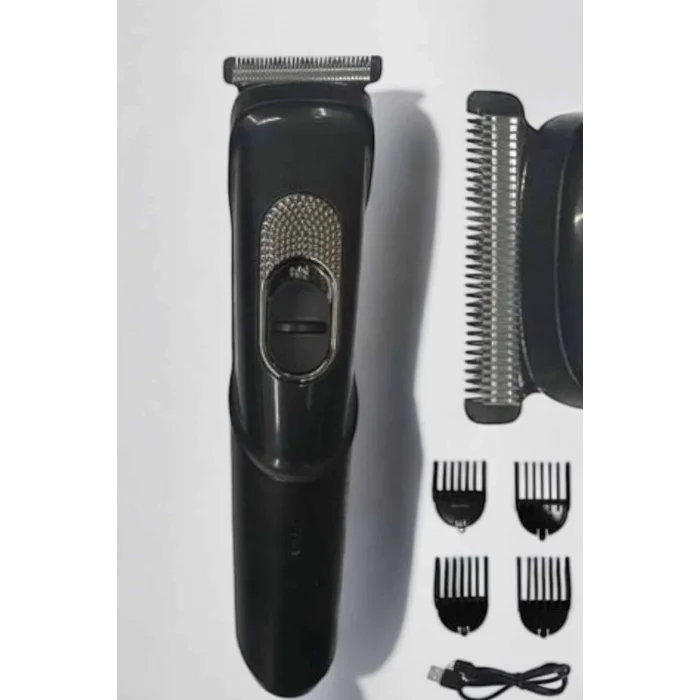 BUĞZ Saç Sakal Lazer Epilasyon Öncesi Tüy Kısaltma Makinesi Unısex 4 Taraklı - BUĞZ