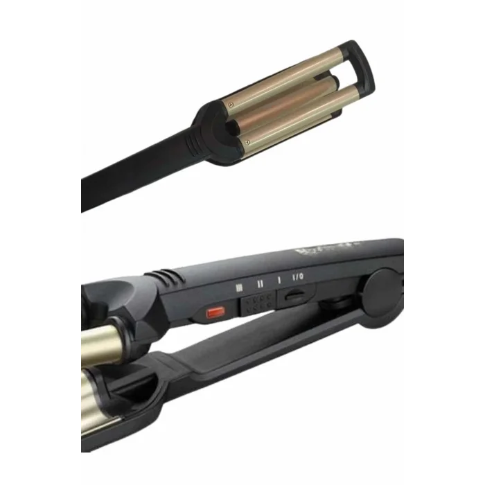  Saç Şekillendirici Wag Maşa Su Dalga Maşası Tüm Saç Tiplerine Uygun