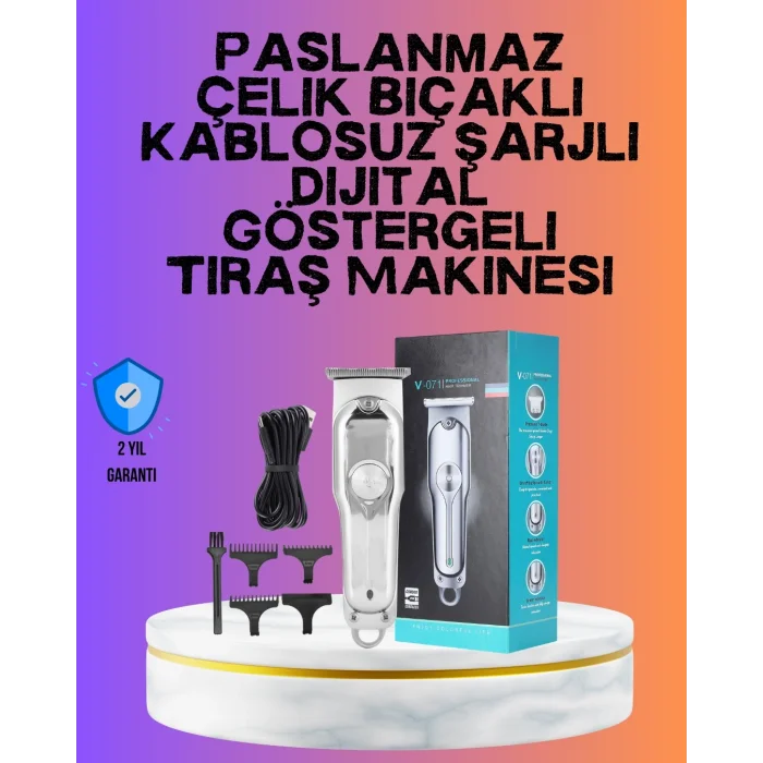 BUĞZ Saç ve Sakal Kesme Makinesi – Profesyonel ve Çok Fonksiyonlu