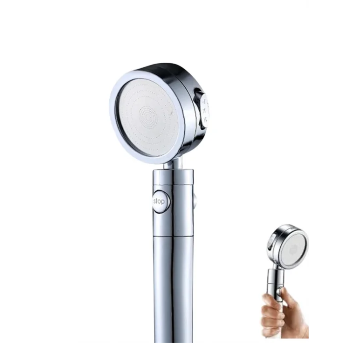  Sağlam Metal Hortum Bağlantılı, 360° Hareketli Duş Başlığı