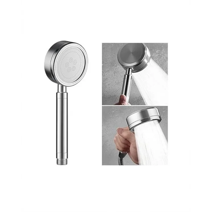  Sağlam Metal Hortum Bağlantılı, 360° Hareketli Duş Başlığı