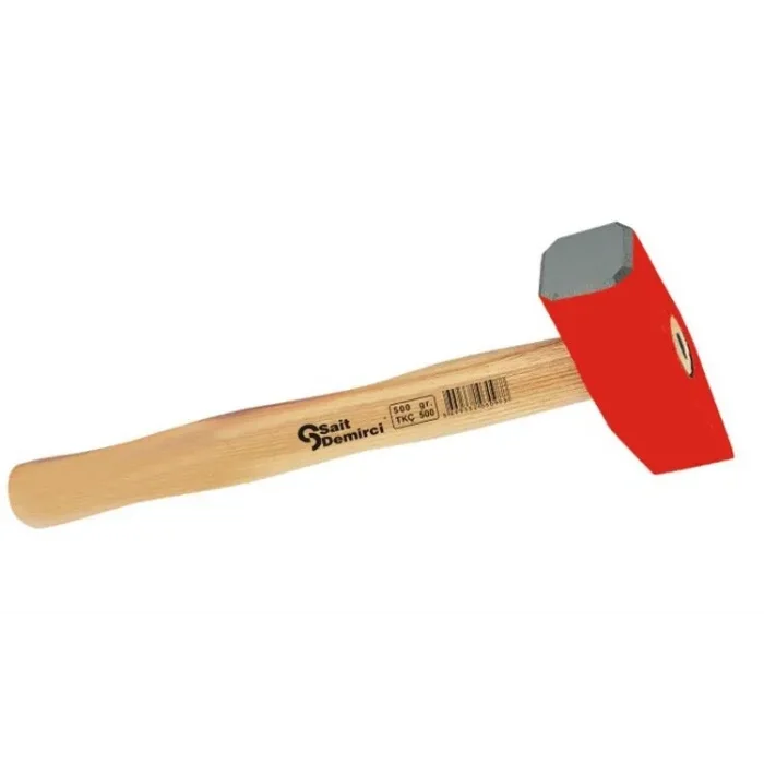 BUĞZ Eco Lounge Sait Demirci Taşçı Keski Çekiç 1000 gr - Boyalı, Ahşap Saplı