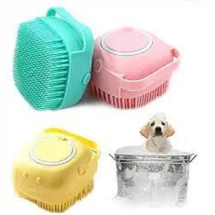  Şampuan Hazneli Kedi Köpek Yıkama Kesesi