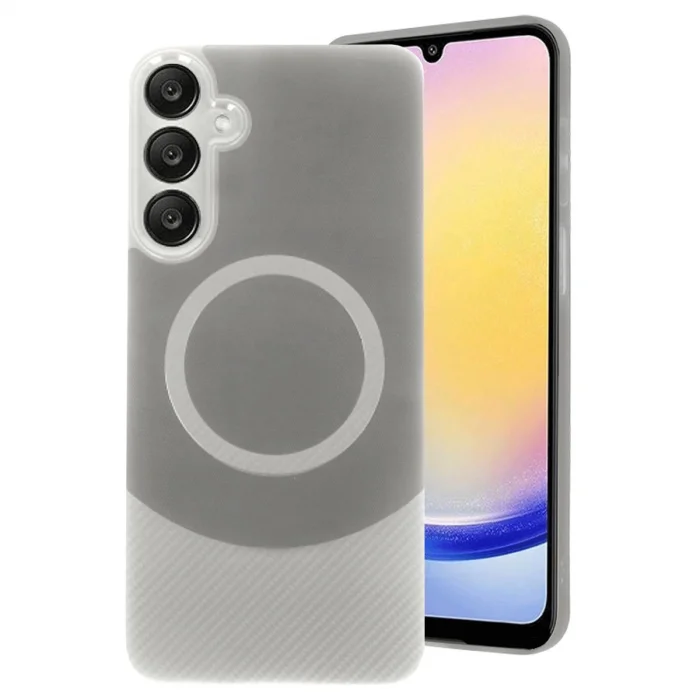 BUĞZ Samsung A16 5g Kılıf Maya Karbon Kapak - Gri