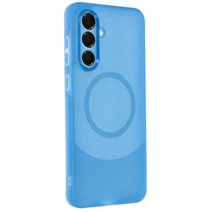 BUĞZ Samsung A16 5g Kılıf Maya Karbon Kapak - Mavi