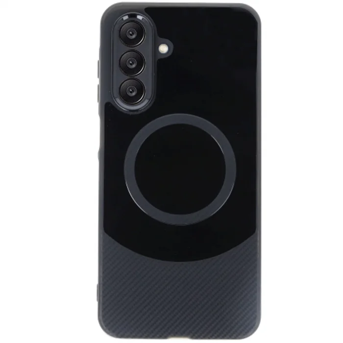 BUĞZ Samsung A26 Kılıf Maya Karbon Kapak - Siyah