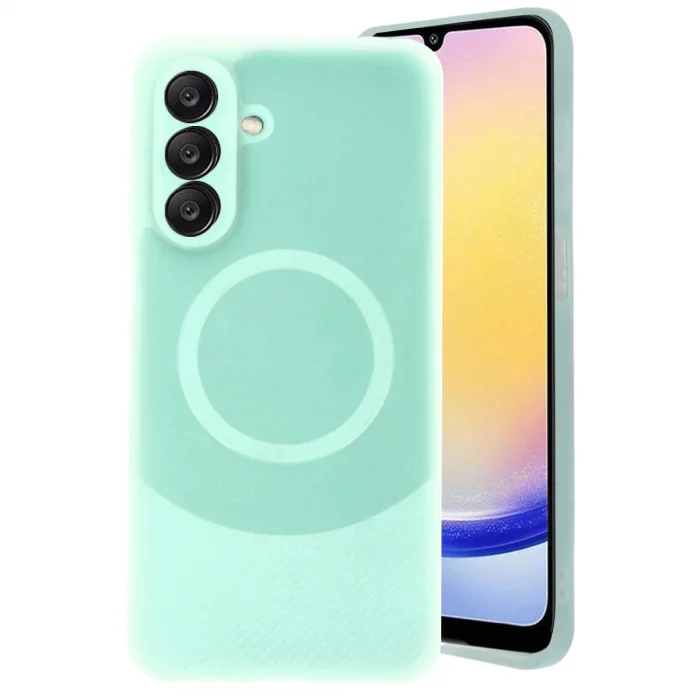 BUĞZ Samsung A26 Kılıf Maya Karbon Kapak - Su Yeşili