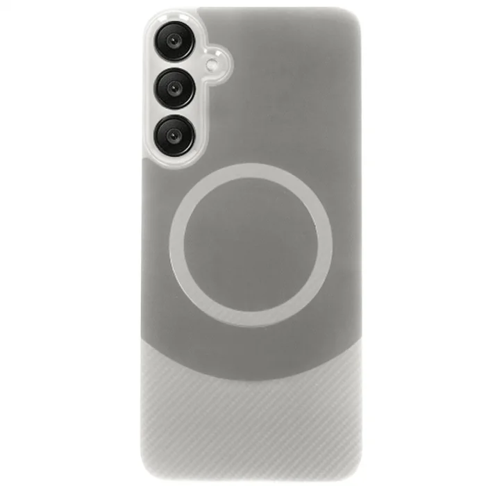 BUĞZ Samsung A36 Kılıf Maya Karbon Kapak - Gri