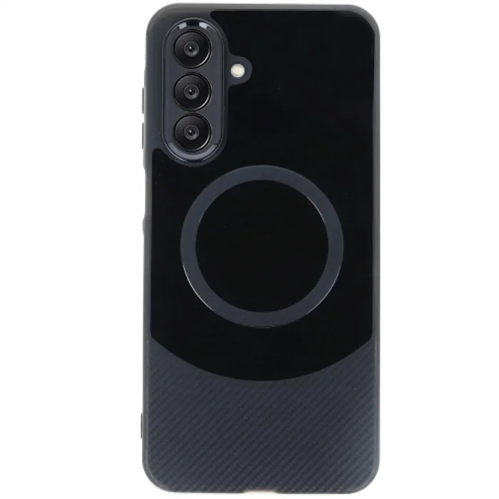 BUĞZ Samsung A36 Kılıf Maya Karbon Kapak - Siyah
