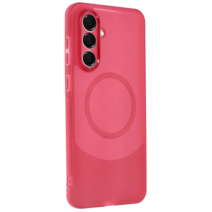 BUĞZ Samsung A56 Kılıf Maya Karbon Kapak - Bordo