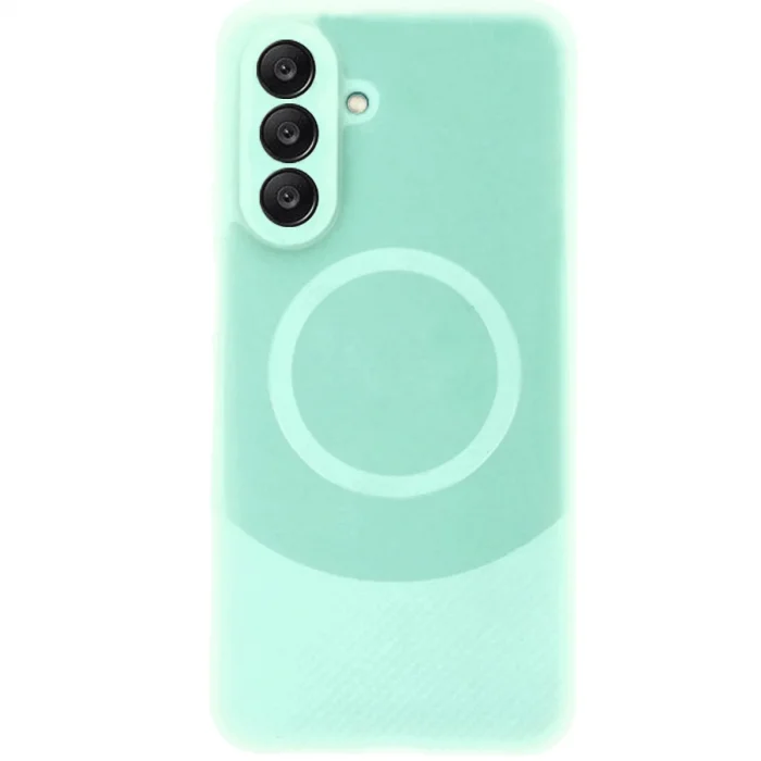 BUĞZ Samsung A56 Kılıf Maya Karbon Kapak - Su Yeşili