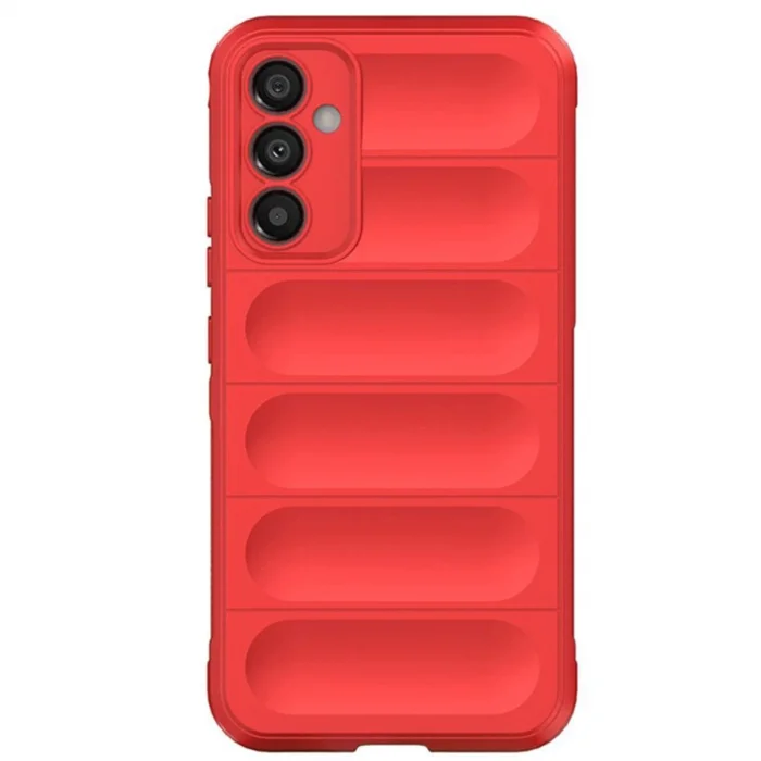 BUĞZ Samsung A56 Kılıf Optimum Silikon - Kırmızı